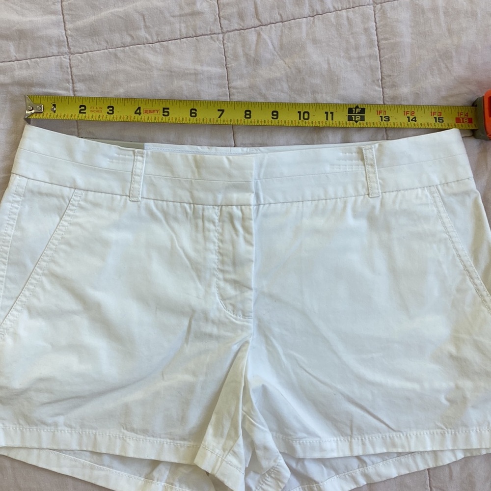 NWT J.Crew white chino 3” shorts size 6 - Picture 6 of 8